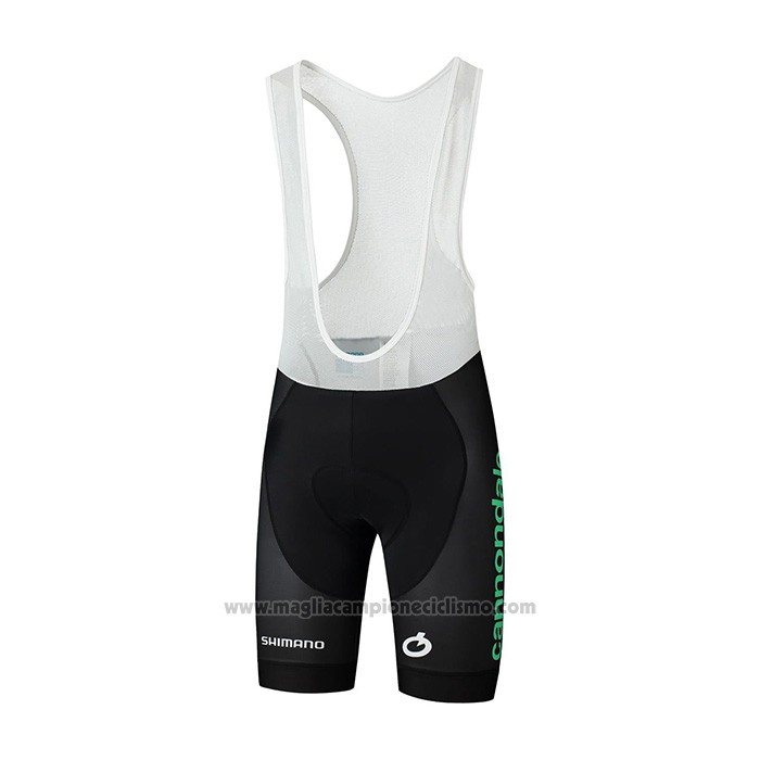 2021 Abbigliamento Ciclismo Cannondale Nero Verde Manica Corta e Salopette